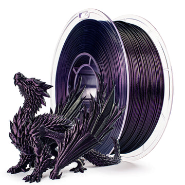 ZIRO Chameleon Series PLA Filament 1.75mm 1kg/2.2lb Spool , Forged Purple Luster
