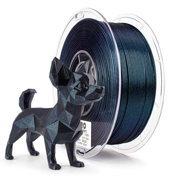 ZIRO Chameleon Series PLA Filament 1.75mm 1kg/2.2lb Spool , Moonlit Teal Luster