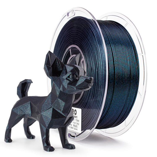 ZIRO Chameleon Series PLA Filament 1.75mm 1kg/2.2lb Spool , Moonlit Teal Luster