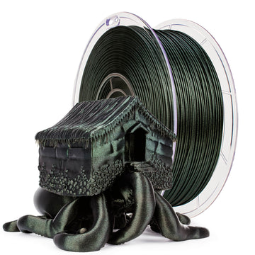ZIRO Chameleon Series PLA Filament 1.75mm 1kg/2.2lb Spool , Moss Green Luster
