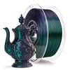 ZIRO Chameleon Series PLA Filament 1.75mm 1kg/2.2lb Spool , Velvet Green Luster