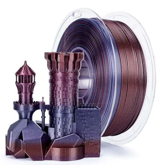 ZIRO Glitter Diamond PLA Filament 1.75mm, Stardust Sparkle