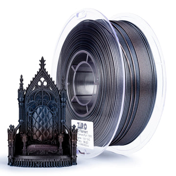 ZIRO Glitter Diamond PLA Filament 1.75mm, Iron Sparkle