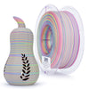 ZIRO Stripes Matte PLA Fast Color Change Filament 1.75mm 1kg/2.2lb Spool , Marshmallow Stripes
