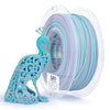 ZIRO Stripes Matte PLA Fast Color Change Filament 1.75mm 1kg/2.2lb Spool , Mermaid Stripes