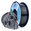 ZIRO Silk PLA Filament 1.75mm, Silver Black