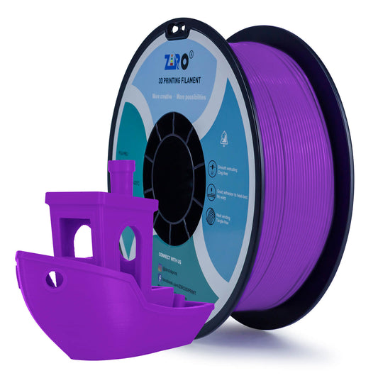 ZIRO PLA PRO Basic Color Series Filament 1.75mm, Purple
