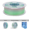 ZIRO Rainbow Glow in Dark PLA Filament 1.75mm, GID Rainbow