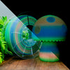 ZIRO Rainbow Glow in Dark PLA Filament 1.75mm, GID Rainbow