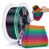 ZIRO Shore 95A Hardness TPU Filament 1.75mm, Flex Rainbow