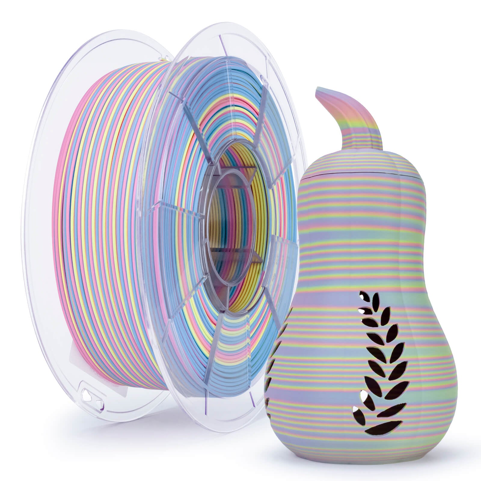 ZIRO Stripes Matte PLA Fast Color Change Filament 1.75mm 1kg/2.2lb