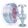 ZIRO Stripes Silk PLA Glossy Multicolors Filament 1.75mm 1kg/2.2lb Spool , Hologram Stripes