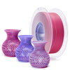 ZIRO Tri-color Matte PLA Filament 1.75mm, Frosted Berry