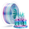 ZIRO Fast Gradient Silk PLA Filament 1.75mm, Aqua Sky