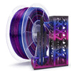 ZIRO Fast Gradient Twinkling Translucent PLA Filament 1.75mm, Galaxy