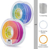 ZIRO Tri-color Matte PLA Filament 1.75mm, Rosy Cloud