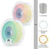 ZIRO Tri-color Matte PLA Filament 1.75mm, Mist