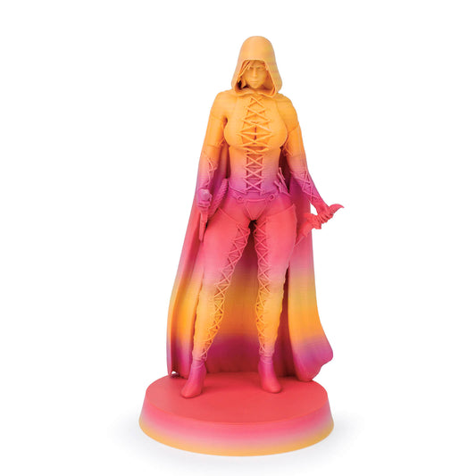 ZIRO Fast Gradient Matte PLA Filament 1.75mm, Peachy Sunrise