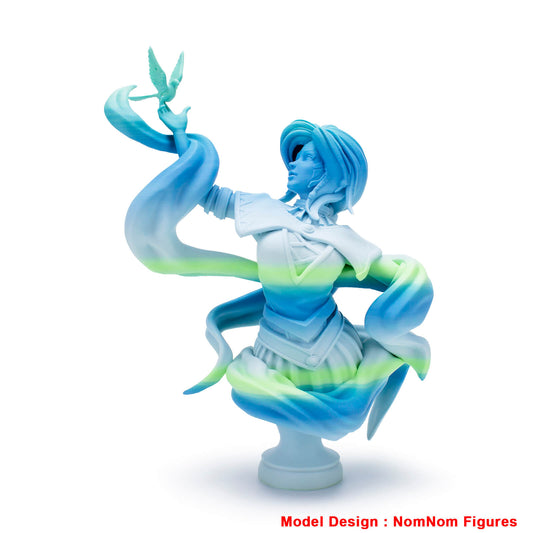 ZIRO Fast Gradient Matte PLA Filament 1.75mm, Ocean