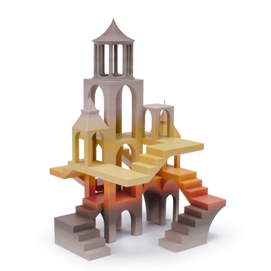 ZIRO Fast Gradient Matte PLA Filament 1.75mm, Castle Brick