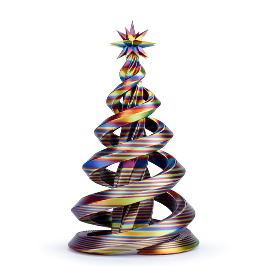 ZIRO Stripes Silk PLA Glossy Multicolors Filament 1.75mm 1kg/2.2lb Spool , Firework Stripes