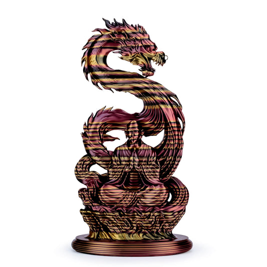 ZIRO Stripes Silk PLA Glossy Multicolors Filament 1.75mm 1kg/2.2lb Spool , Gilded Stripes