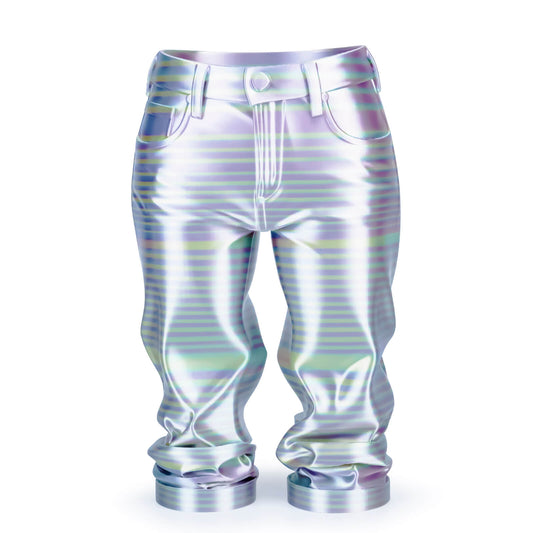 ZIRO Stripes Silk PLA Glossy Multicolors Filament 1.75mm 1kg/2.2lb Spool , Hologram Stripes