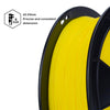 ZIRO Shore 95A Hardness TPU Filament 1.75mm, Yellow