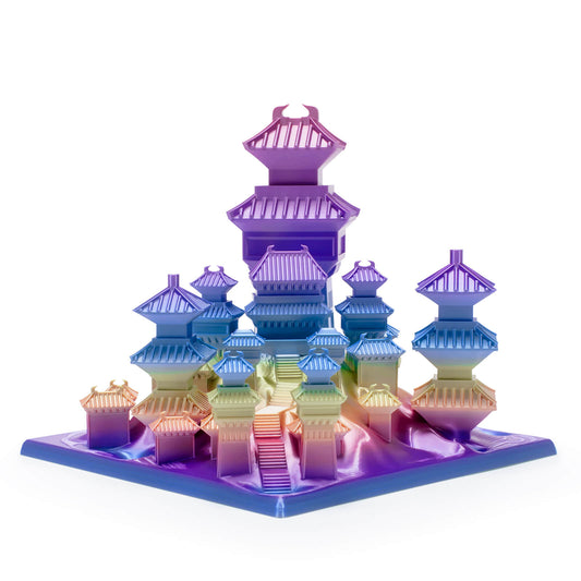 ZIRO Fast Gradient Silk PLA Filament 1.75mm, Iridescent Prism