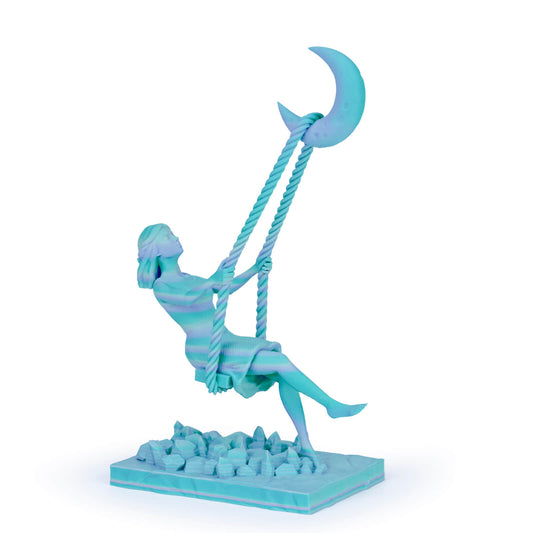 ZIRO Stripes Matte PLA Fast Color Change Filament 1.75mm 1kg/2.2lb Spool , Mermaid Stripes