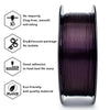 ZIRO Glitter Mystical Series PLA Filament 1.75mm, Midnight Purple