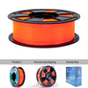 ZIRO Translucent PLA Filament 1.75mm, Translucent Living Coral