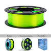 ZIRO Translucent PLA Filament 1.75mm, Translucent Fluo Yellow