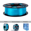 ZIRO Translucent PLA Filament 1.75mm, Translucent Light Blue