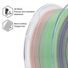ZIRO Rainbow Glow in Dark PLA Filament 1.75mm, GID Rainbow