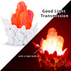 ZIRO Translucent PLA Filament 1.75mm, Translucent Living Coral