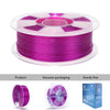 ZIRO Iridescent Series PLA Twinkle Effect Filament 1.75mm 1kg/2.2lb Spool , Dreamy Magenta