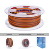 ZIRO Stripes Matte PLA Fast Color Change Filament 1.75mm 1kg/2.2lb Spool , Lava Stripes