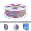 ZIRO Stripes Matte PLA Fast Color Change Filament 1.75mm 1kg/2.2lb Spool , Spectrum Stripes