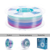 ZIRO Fast Gradient Silk PLA Filament 1.75mm, Aqua Sky