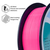 ZIRO PLA PRO Basic Color Series Filament 1.75mm, Rose