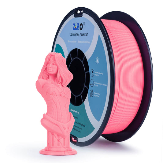 ZIRO PLA PRO Basic Color Series Filament 1.75mm, Pink