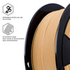 ZIRO 1.75mm PLA Filament, Contain Real Wood Powders, 2.2lbs White Oak Wood