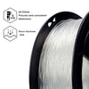 ZIRO Shore 95A Hardness TPU Filament 1.75mm, Transparent