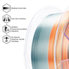 ZIRO Fast Gradient Silk PLA Filament 1.75mm, Mellow Horizon