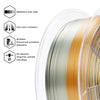 ZIRO Fast Gradient Silk PLA Filament 1.75mm, Metallic Fusion