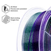 ZIRO Fast Gradient Twinkling Translucent PLA Filament 1.75mm, Luxury Nightfall
