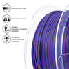 ZIRO Stripes Matte PLA Fast Color Change Filament 1.75mm 1kg/2.2lb Spool , Indigo Stripes