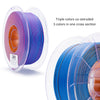 ZIRO Tri-color Matte PLA Filament 1.75mm, Purple Sunset