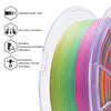 ZIRO Fast Gradient Matte PLA Filament 1.75mm, Rainbow Blaze